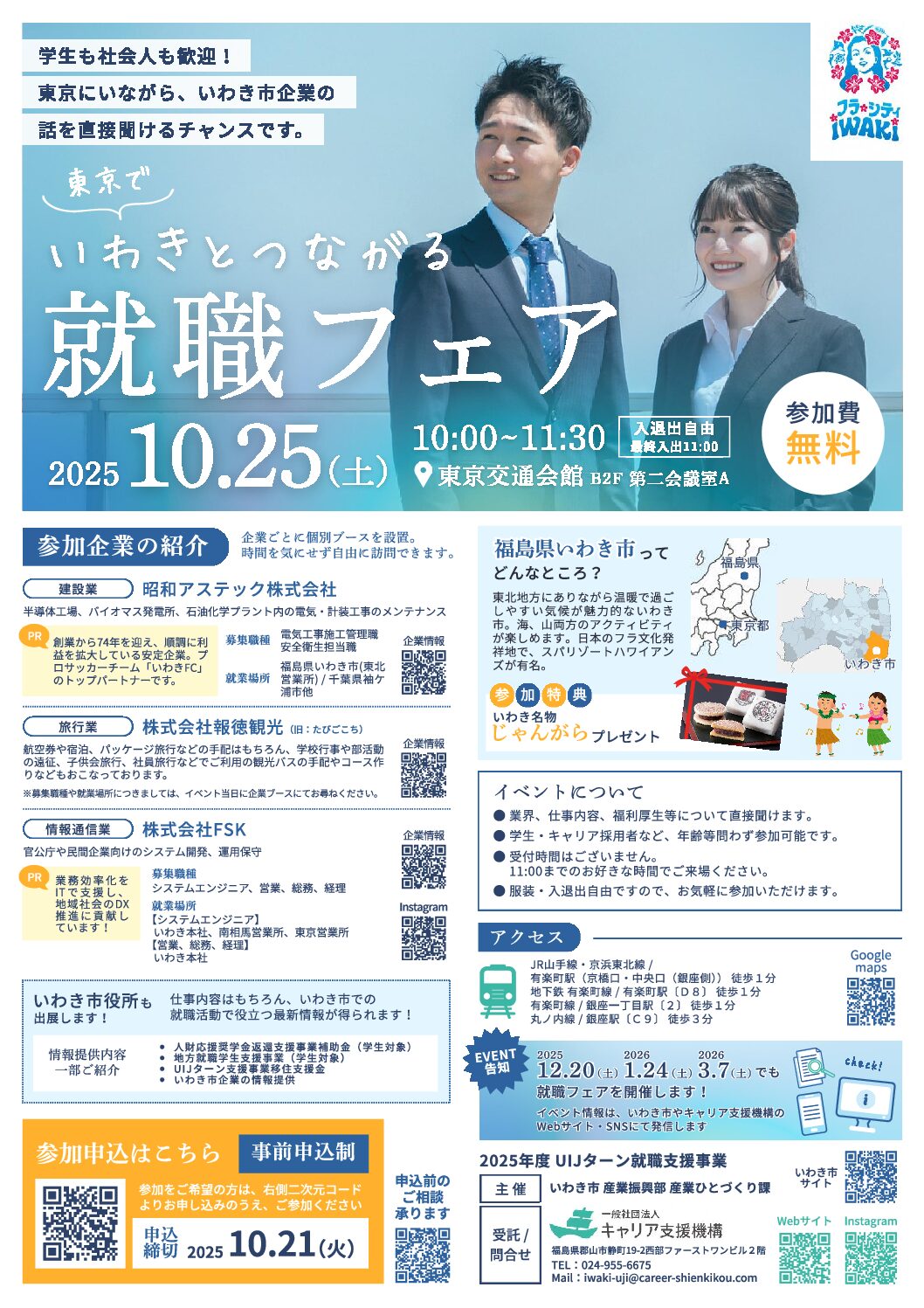 フローティングバナー